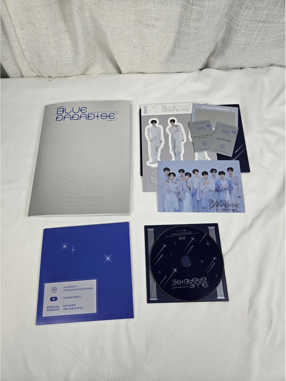 ZEROBASEONE - BLUE PARADISE [HIDE VER.] + STORE GIFT